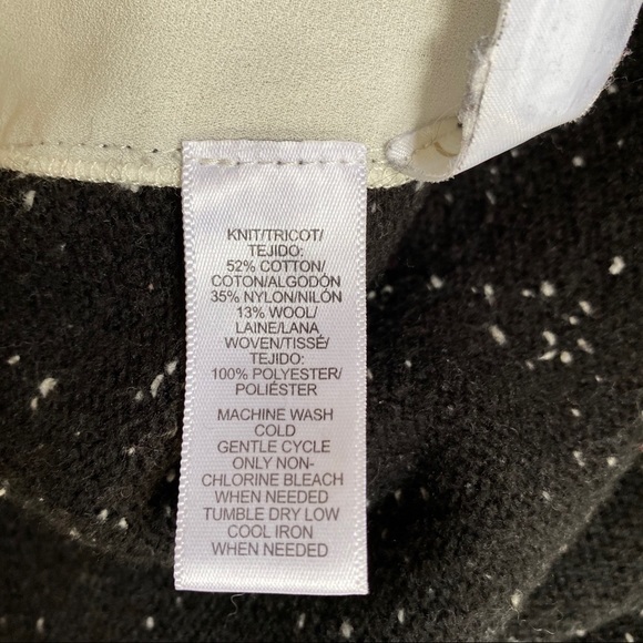 Loft Mixed Media Side Ribbed Sweater - Picture 7 of 11